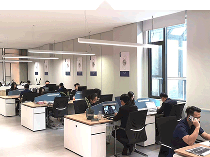 Abundant natural light in modern office with KA-NOD large windows