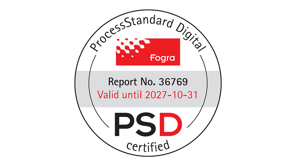 Hanlabel got the authoritative Fogra PSD digital printing certification
