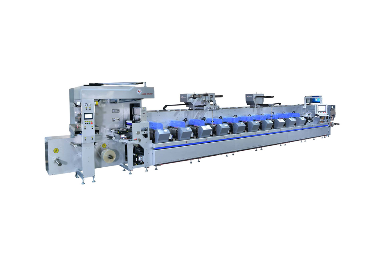 Inline Flexo Press YTP-F5-370-10C for Laminated Tubes Printing