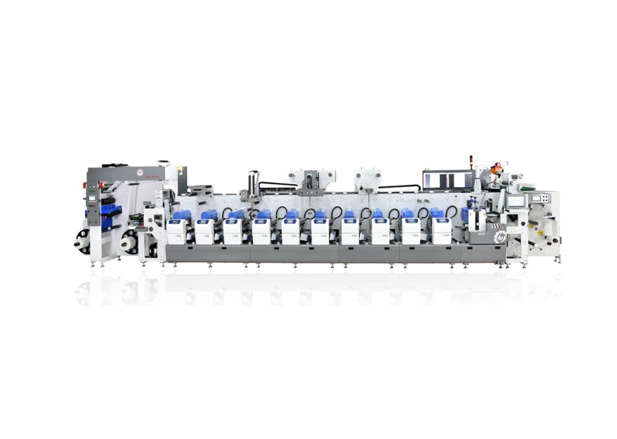 Self-adhesive Label Printing Machine & 10-color Unit-type Flexographic Press